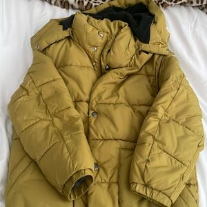 gap puffer jacket size medium 8 hood comes off